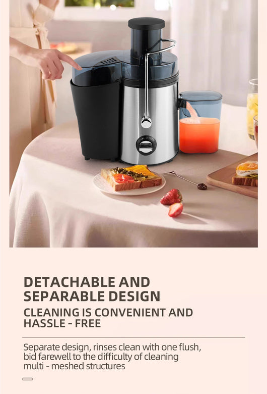 Extractor de Jugo de Alta Capacidad Multifunción con Prensado en Frío - Image 12