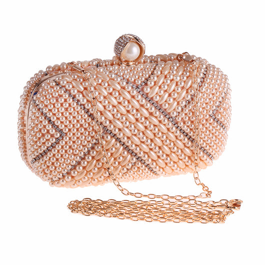 Bolso Cuadrado Pequeño con Detalle de Perla para Mujer - Image 7