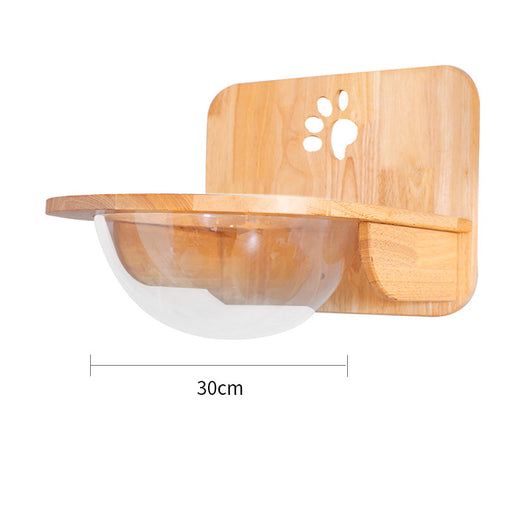 Plataforma Rascadora de Madera Maciza para Gatos con Tablero de Sisal - Image 15