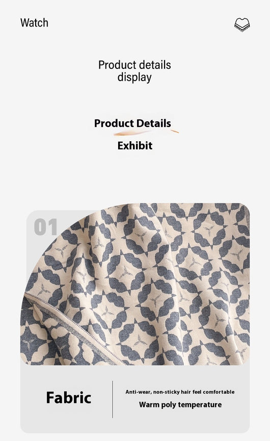 Bufanda Reversible de Cachemira Sintética Premium - Viaje y Uso Diario - Image 18