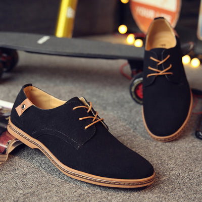 Zapatos de Cuero Premium para Hombre Talla Grande con Acabado Mate - Image 12