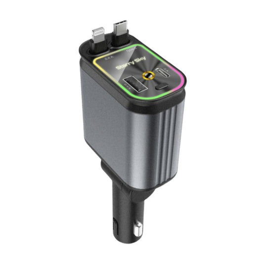 Cargador Automotriz 120W Cuatro en Uno con Diseño Cielo Estrellado - Image 5