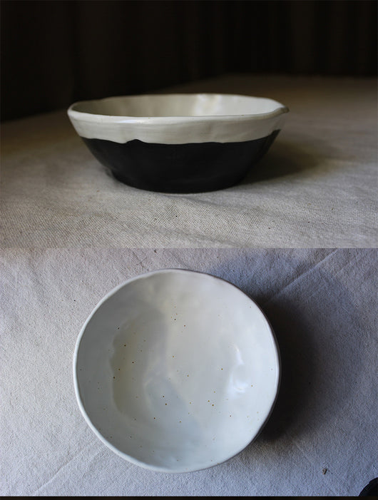 Tazón de Fideos Instantáneos Estilo Retro con Relieve de Cerámica Esmaltada - Image 32