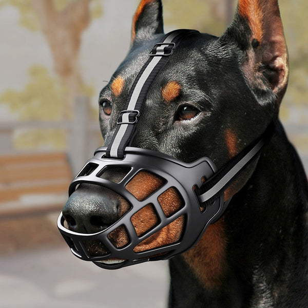 Bozal Suave Antimodidas para Perros Pequeños, Medianos y Grandes