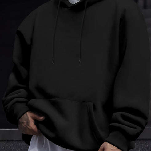 Sudadera Casual Hombre Cuello Alto Color Liso - Image 9