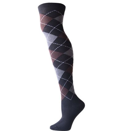 Medias Diamante Cuadrillé Hasta la Rodilla - Image 10