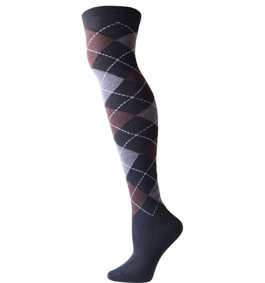 Medias Diamante Cuadrillé Hasta la Rodilla - Image 10