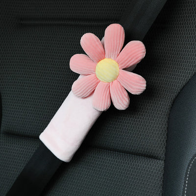 Reposacabezas de Peluche Floral para Auto - Image 9
