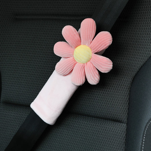 Reposacabezas de Peluche Floral para Auto - Image 9