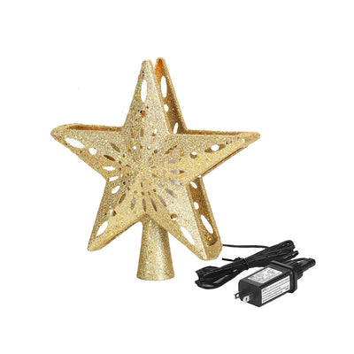 Estrella Luminosa 3D para Árbol de Navidad con Proyector de Copos de Nieve - Image 22
