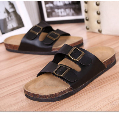 Sandalias Casuales con Hebillas de Corcho - Comodidad y Estilo - Image 8