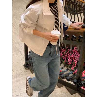 Abrigo Suelto Estilo Coreano Premium para Mujer - Image 5