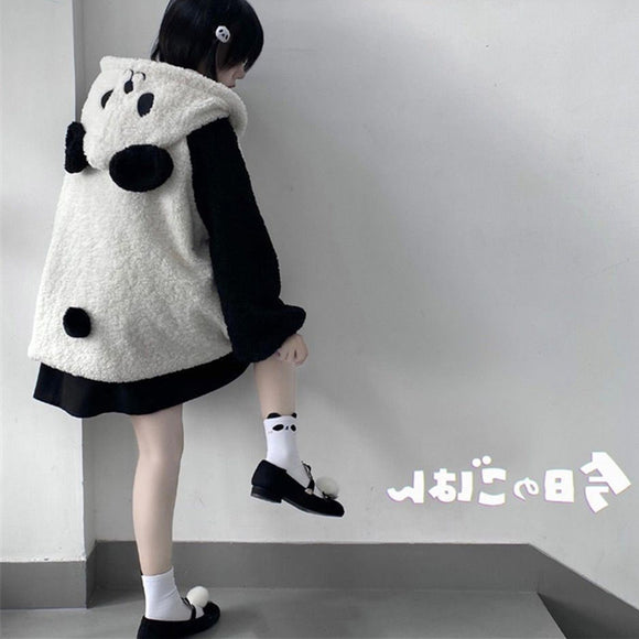 Japanese Soft Girl Berber Coat for Autumn and Winter - Loose and Versatile Fit