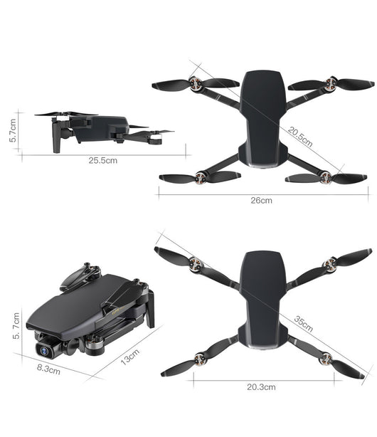 Dron Plegable 4K con Control Remoto y 4 Ejes de Estabilización - Image 5
