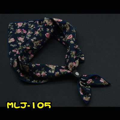 Pañuelo Retro Floral British de Moda Clásica - Image 20