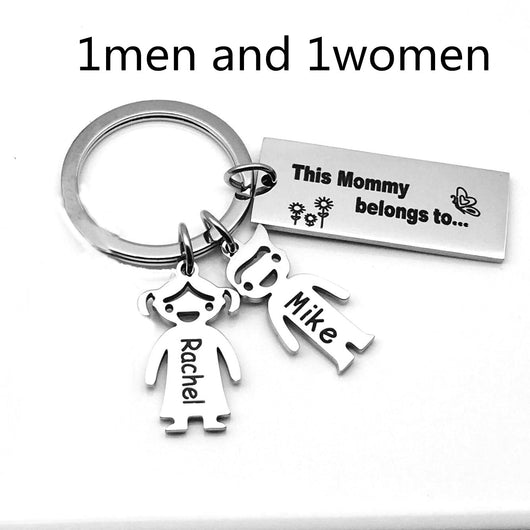 Llavero de Acero Inoxidable Niño y Niña - Image 10