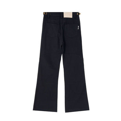 Pantalones Khaki Plisados de Corte Recto Cómodos y Versátiles - Image 5