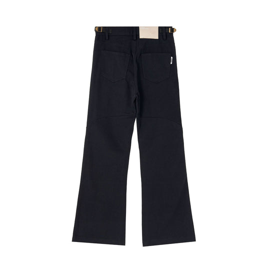 Pantalones Khaki Plisados de Corte Recto Cómodos y Versátiles - Image 5