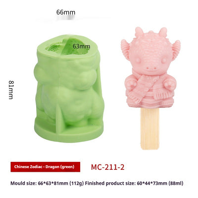 Molde de Silicona para Helados Signos del Zodiaco - Image 7