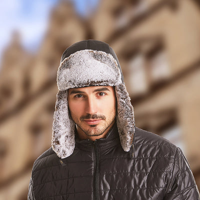 Gorro Térmico Protector Facial con Forro de Terciopelo