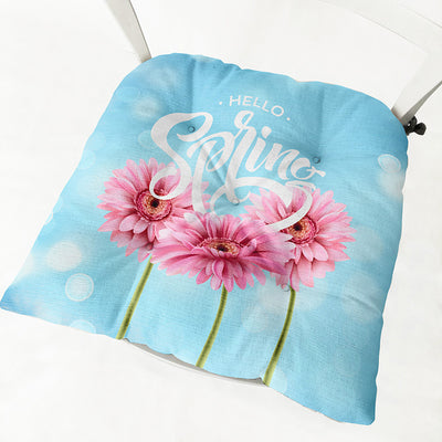Cojín Grueso de Algodón y Lino para Silla Daisy - Image 41