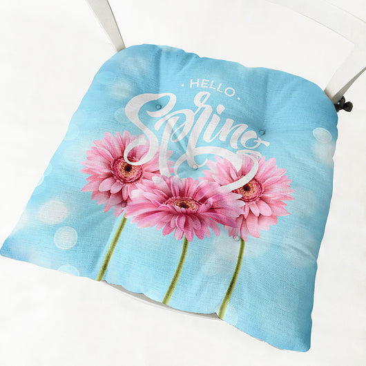 Cojín Grueso de Algodón y Lino para Silla Daisy - Image 41