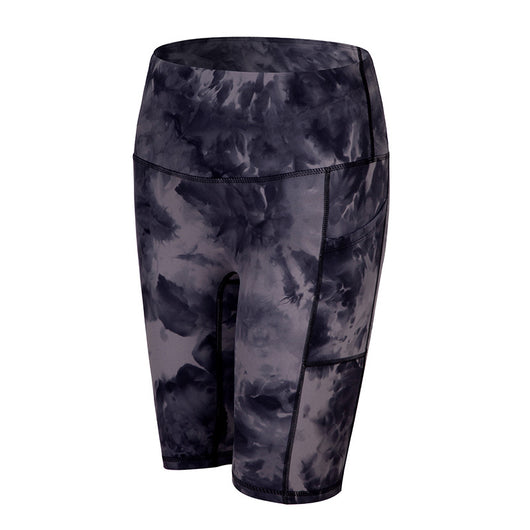 Pantalones Yoga Cintura Alta Tie Dye sin Marcas Incómodas - Image 7