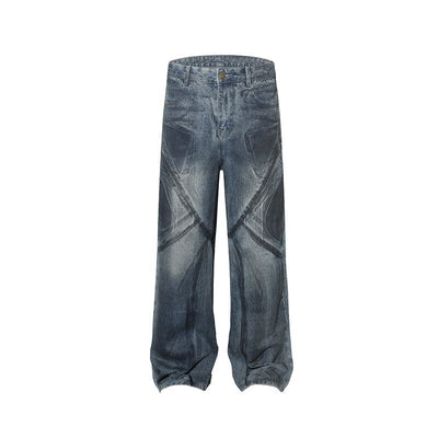 Pantalones Vaqueros Vintage Personalizados con Lavado Desgastado