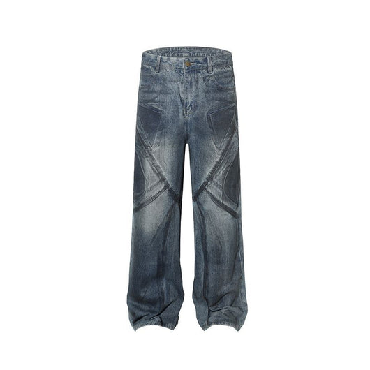 Pantalones Vaqueros Vintage Personalizados con Lavado Desgastado