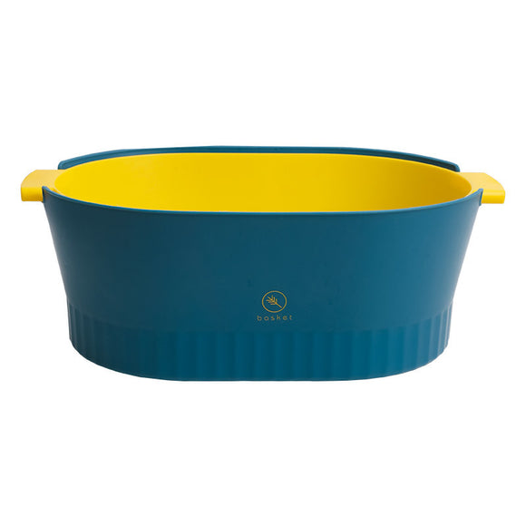 Escurridor Doble Capa Grande para Fregadero de Cocina