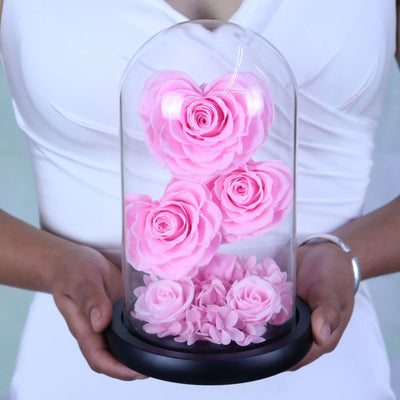 Corazón de Flores Preservadas para San Valentín y Cumpleaños - Image 14