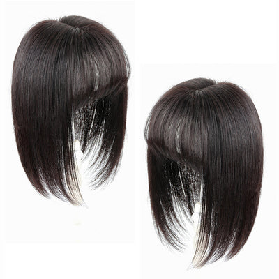 Flequillo Postizo de Cabello Natural con Tecnología Needle Air - Image 5