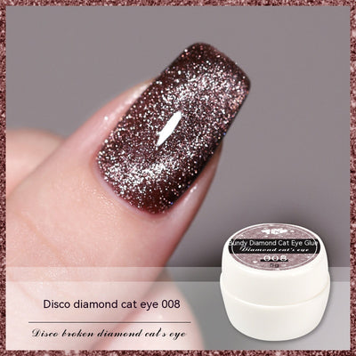 Esmalte de Uñas Gel Ojo de Gato Reflectante con Efecto Diamante - Image 10