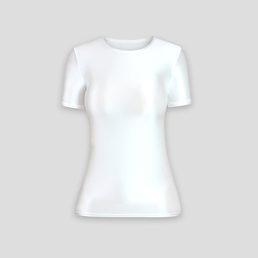 Playera Ajustada de Manga Corta en Spandex para Mujer - Image 18
