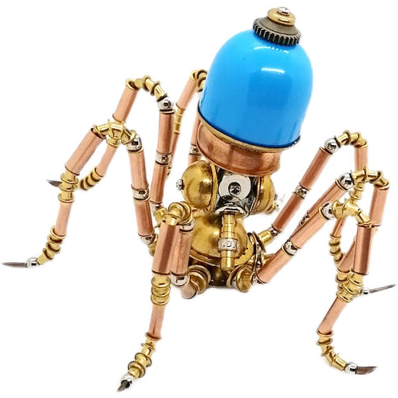 Pulpo Mecánico Steampunk 3D - Kit de Ensamblaje Metal Artesanal