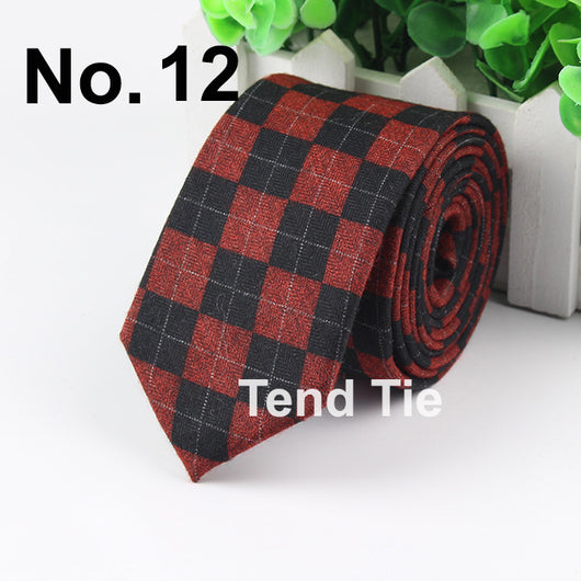 Corbata Ultra Angosta de Lana para Hombre - Elegancia Sofisticada - Image 13