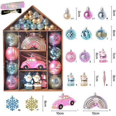Adornos Navideños 6CM PET Pintados a Mano - Image 14