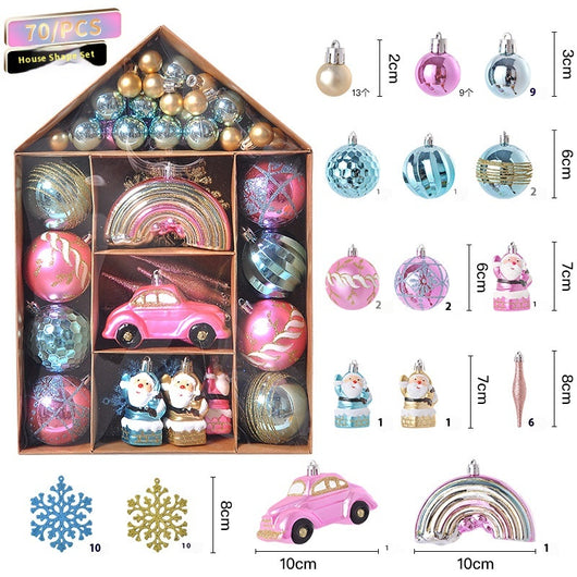 Adornos Navideños 6CM PET Pintados a Mano - Image 14
