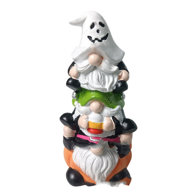 Estatua de Gnomo Apilado para Halloween - Artesanía en Resina - Image 9