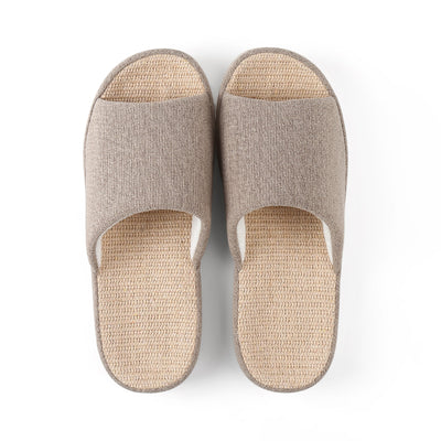 Pantuflas de Algodón y Lino para Parejas - Cómodas Todo el Año - Image 6