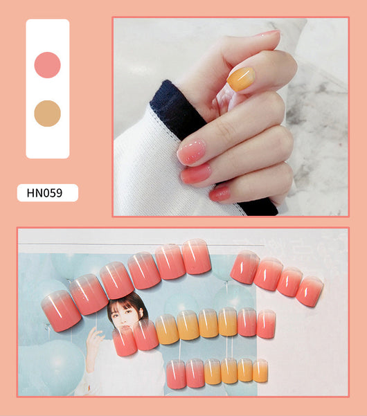 Uñas Postizas Decoradas Adhesivas - Diseño Profesional Listo para Usar - Image 33