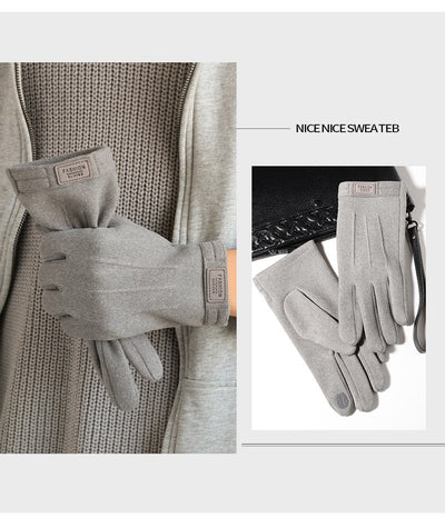 Guantes de Invierno para Hombre con Forro Polar Térmico, Impermeables y Compatible con Pantalla Táctil - Image 19