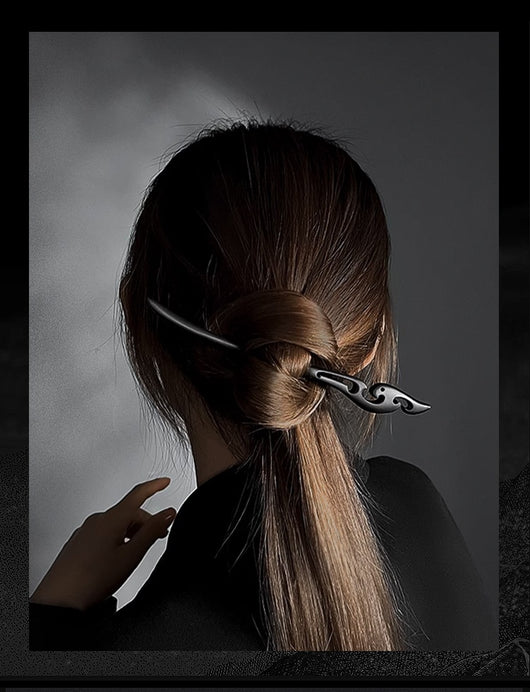 Pasador de Cabello Estilo Han Antiguo en Madera - Accesorio Tradicional Chino - Image 25