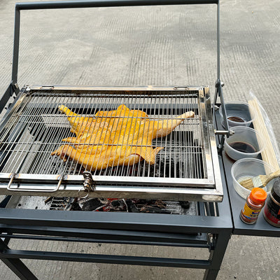 Asador Volteable BBQ Villa Carbón para Patio - Image 4