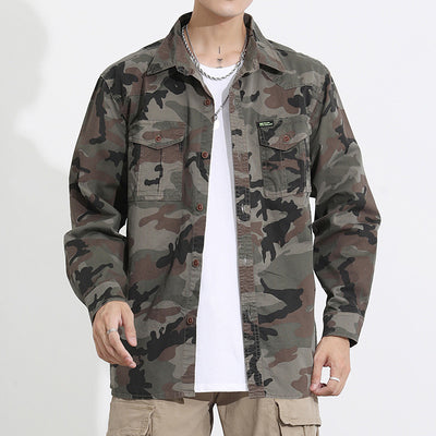 Polo de Otoño para Hombre - Camisa Clásica de Cuello - Image 3