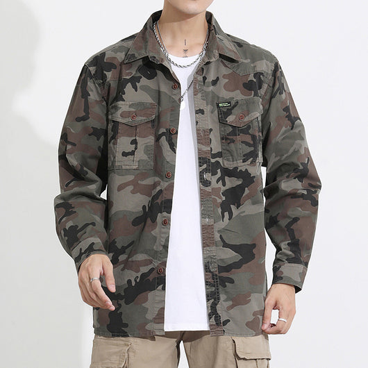 Polo de Otoño para Hombre - Camisa Clásica de Cuello - Image 3