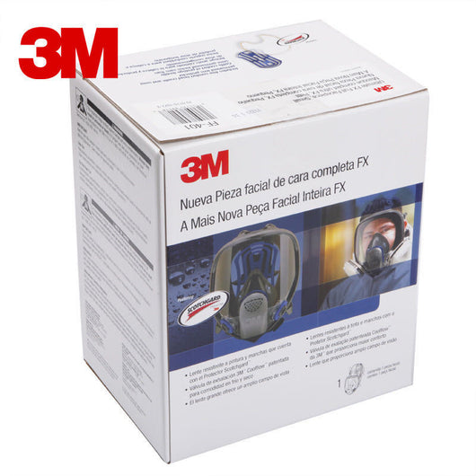 Máscara Facial de Silicona Protectora Contra Gases y Polvo - Image 7