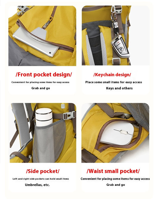 Mochila Impermeable de Gran Capacidad Multifuncional Resistente - Image 25