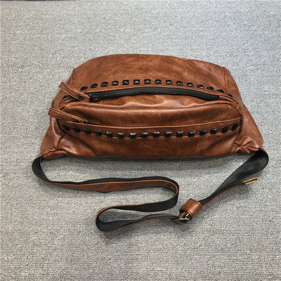 Mochila Urbana de Un Hombro con Diseño Diagonal para Hombre - Image 28