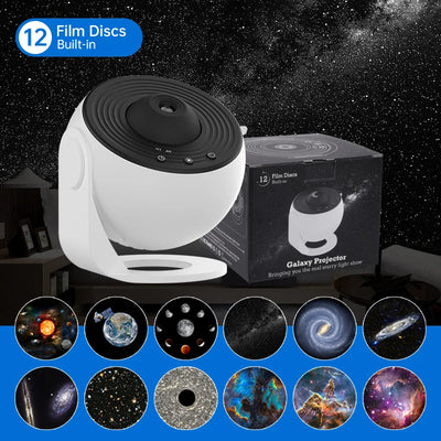 Proyector Galaxia 360° - Lámpara Planetario Rotativa para Dormitorio Infantil - Image 8